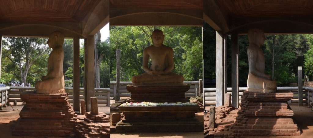 Die 3 Ansichten des Samadhi Buddha